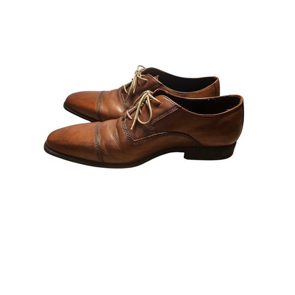 Cole Haan Lace Up Dress Shoes Nike Air Soles Brown Size 10 Medium main image 5